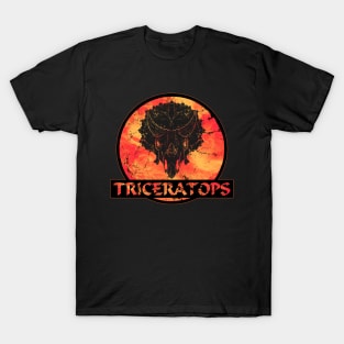 Triceratops Fossil Skull T-Shirt